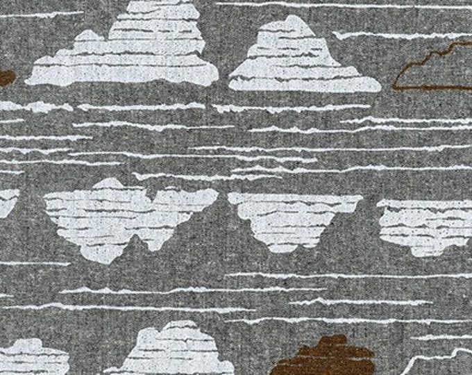 Driftless by Anna Graham for Robert Kaufman, 100% Cotton Linen Canvas -- 25cm -- AFH 190-152