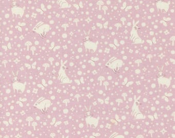 Love Letter by Lizzy House- (37127 36) -- Fat Quarter of Wonder in Mauve