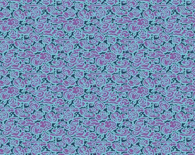 Amy Butler Natural Beauty -- Fat Quarter of Big Sky in Periwinkle