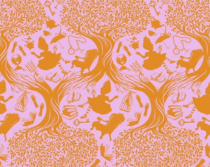 Fat Quarter Down the Rabbit Hole in Wonder - Tula Pink's Curiouser and Curiouser for Free Spirit Fabrics