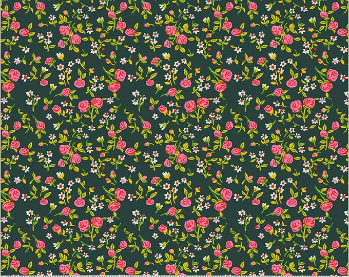 Heather Ross By Hand -- Fat quarter of 54255D-9