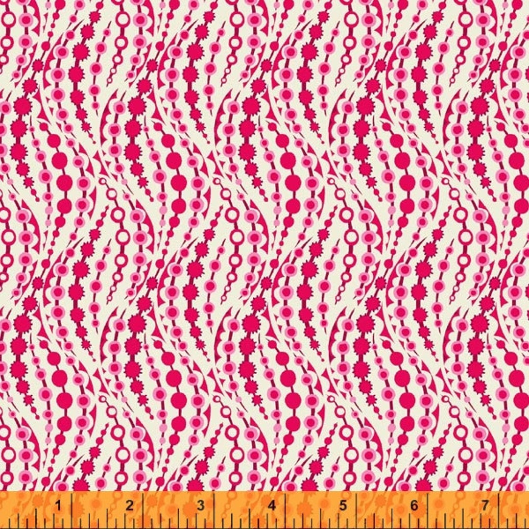 Eden by Sally Kelly for Windham Fabrics - Fat Quarter of 52812-8 Ripple ...