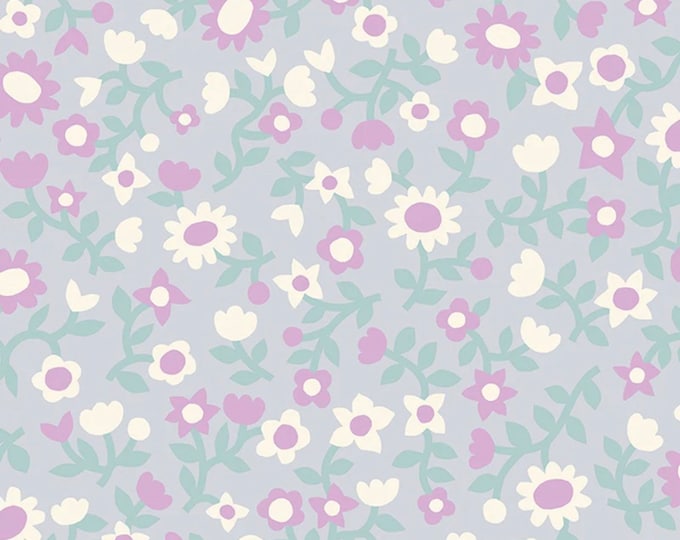 Petunia by Ruby Star Society for Moda Fabrics -- Fat Quarter of Paper Garden in Dove (RS3048 15)