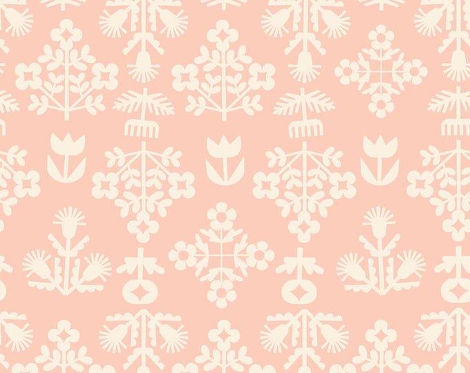 Paper Cuts -- (RS1112 13) Fresh Cut in Peach by Rashida Coleman Hale for Ruby Star Society