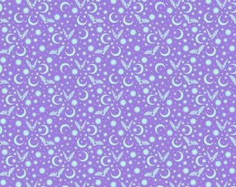 Fat Quarter Spirit in Haunted  - Tula Pink's De La Luna Fabric for Free Spirit Fabrics