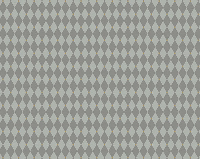 Greatest Hits Volume 1 by Libs Elliot for Andover Fabrics - Harlequin in Smoke - Fat Quarter