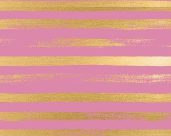 Zip in Stripe Kiss by Rashida Coleman Hale -- (RS1005-32M) Ruby Star Society for Moda -- Fat Quarter