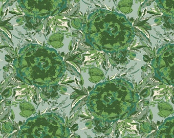 Eve by Bari J. for Art Gallery Fabrics - Fat Quarter of Rosefield Emerald