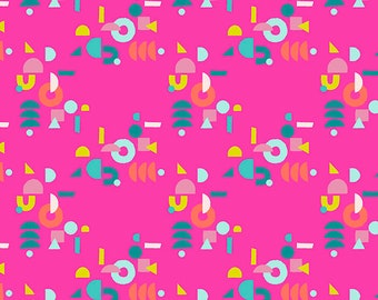 Adorn by Rashida Coleman Hale -- Puzzling in Berry (RS1022-16) by Ruby Star Society for Moda -- Fat Quarter