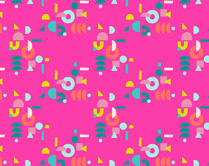 Adorn by Rashida Coleman Hale -- Puzzling in Berry (RS1022-16) by Ruby Star Society for Moda -- Fat Quarter