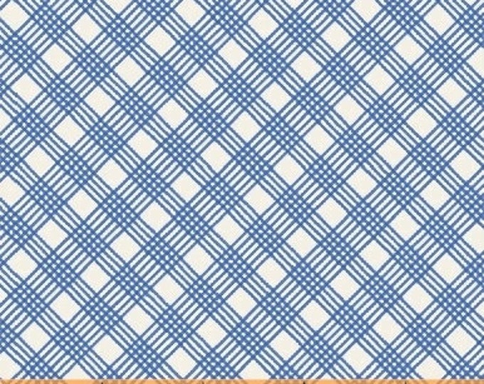 Penelope by Annabel Wrigley for Windham Fabrics - Weave in Blue