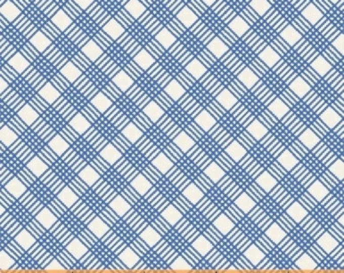 Penelope by Annabel Wrigley for Windham Fabrics - Weave in Blue