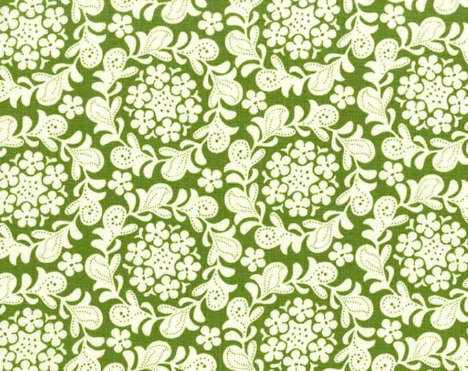 Strawberry Moon bySandi Henderson for Michael Miller - Petite Henna Garden in Meadow - Fat Quarter