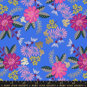 Reign Eminence in koningsblauw (RS1026 15 M) van Ruby Star Society -- Fat Quarter