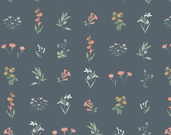 Picturesque by Katarina Rocella for Art Gallery Studio-  Fat Quarter of Botanical Study Soft