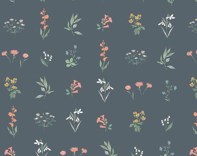 Picturesque by Katarina Rocella for Art Gallery Studio-  Fat Quarter of Botanical Study Soft