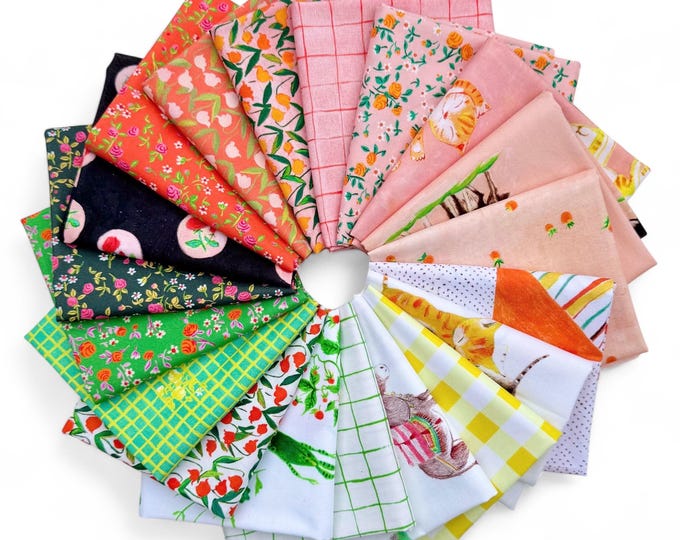 By Hand by Heather Ross -- Fat Quarter Bundle of all 19 prints
