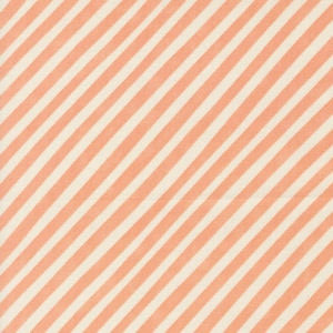 Liebesbrief von Lizzy House -- ( 37126 12 ) -- Fat Quarter Candy Stripe in Peach