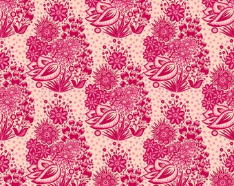 Overdressed by Anna Maria Parry -- Fat Quarter of AMT152- 25L Totem in Red