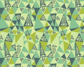 Sweet Dreams by Anna Horner for Free Spirit Fabrics - Garden Prism in Lichen