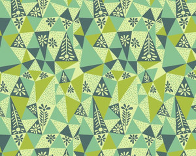 Sweet Dreams by Anna Horner for Free Spirit Fabrics - Garden Prism in Lichen