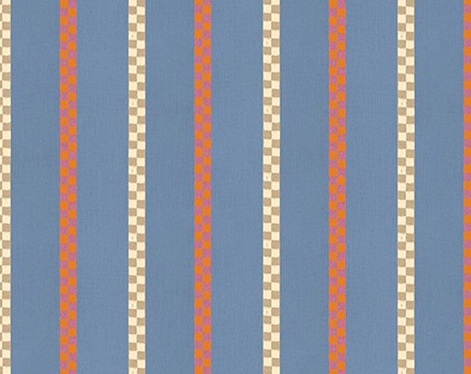 Warp and Weft Honey Matinee in Dusk (RS4013 14) by Alexia Marcelle Abegg for Ruby Star Society -- Fat Quarter