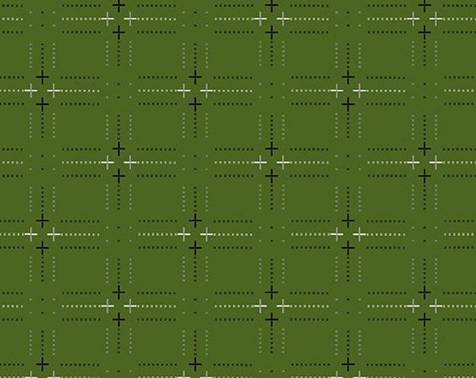 Entwine by Guicy Guice for Andover Fabrics - Fat Quarter of Plus in Verdant
