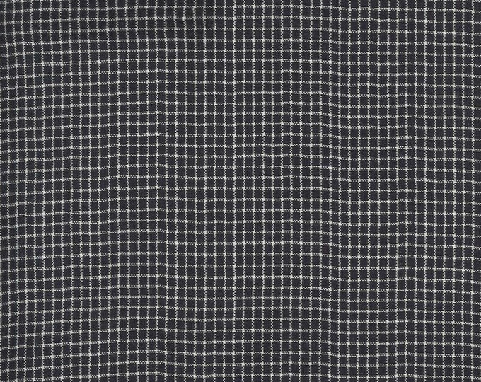 Moda Low Volume Wovens Charcoal Checks by Jen Kingwell -- Fat Quarter