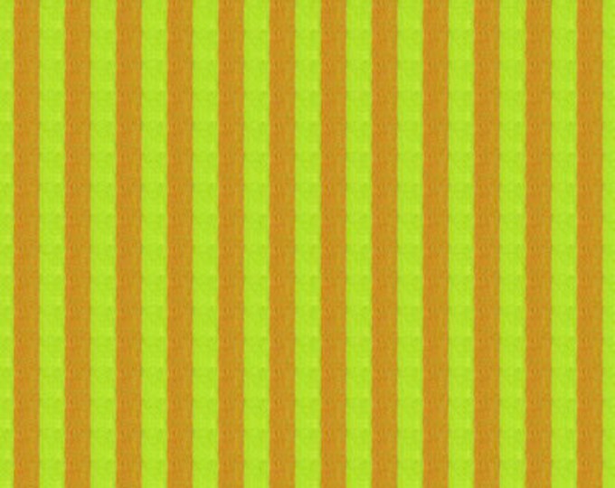 Kaffe Fassett Shot Cotton Stripes -  Fat Quarter of Sulfur in Narrow Shot Cotton Stripe