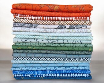 Carolyn Friedlander -  Fat Quarter Bundle of 20 Mixed Colours