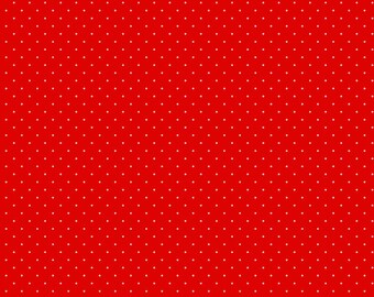 Fat Quarter  - Tula Pink's True Colors Fabric for Free Spirit Fabrics -- Tiny Dots in Watermelon