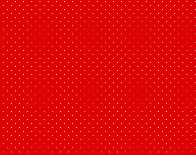 Fat Quarter  - Tula Pink's True Colors Fabric for Free Spirit Fabrics -- Tiny Dots in Watermelon