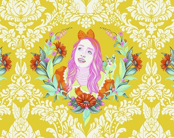 Fat quarter of Alice in Sugar - Tula Pink's Curiouser and Curiouser for Free Spirit Fabrics