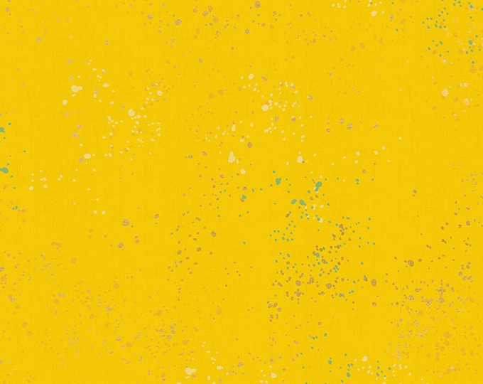 Speckled -- Metallic Sunshine (RS5027-71M) by Ruby Star Society for Moda -- Fat Quarter