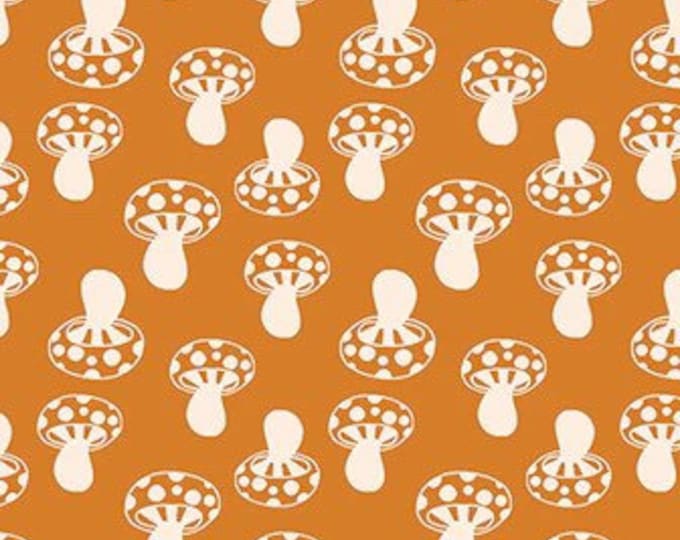 Honey Mushrooms in Earth (RS4058 17) by Alexia Marcelle Abegg for Ruby Star Society -- Fat Quarter
