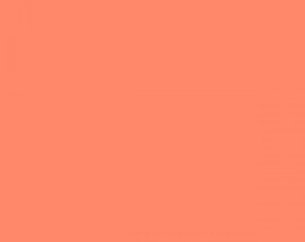 Free Spirit  Tula PInk Designer Essentials Solids in Persimmon - Half Metre Cut