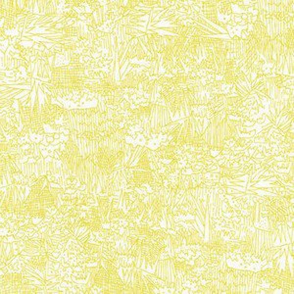 In Stock!  Friedlander by Carolyn Friedlander - Fat Quarter- Green Wall Lawn in Wasabi