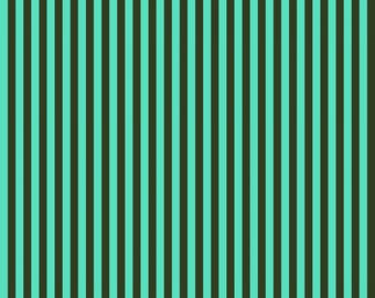 Fat Quarter Tent Stripe in Fern - Tula Pink's All Stars Fabric for Free Spirit Fabrics
