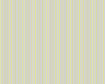 Fat Quarter  - Tula Pink's True Colors Fabric for Free Spirit Fabrics -- Tiny Stripes in Spark