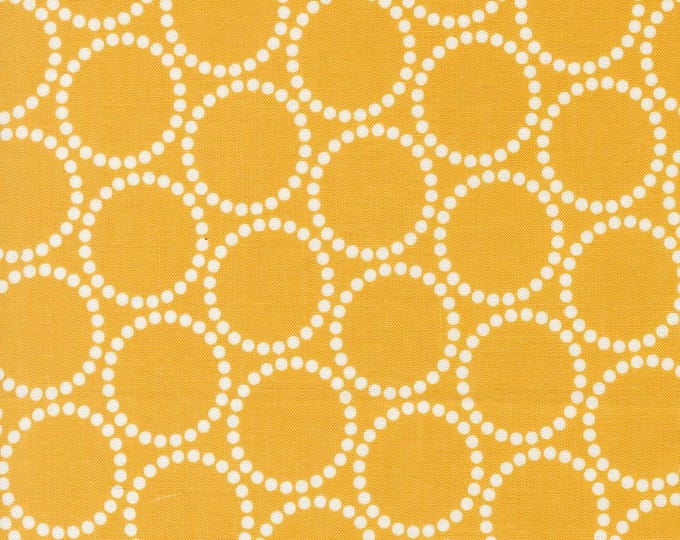 Love Letter by Lizzy House- (37125 16) -- Fat Quarter of Pearl Bracelet in Golden