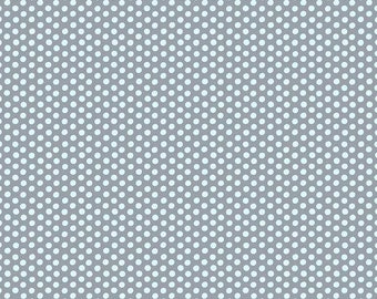 Kaffe Fassett Collective August 2020 -- Fat Quarter of Kaffe Fassett Spot in Steel