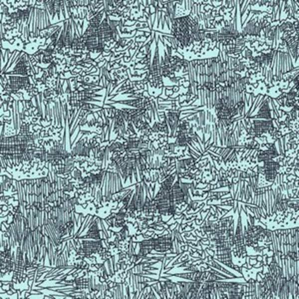 In Stock! Friedlander by Carolyn Friedlander - Fat Quarter- Green Wall Lawn in Aqua