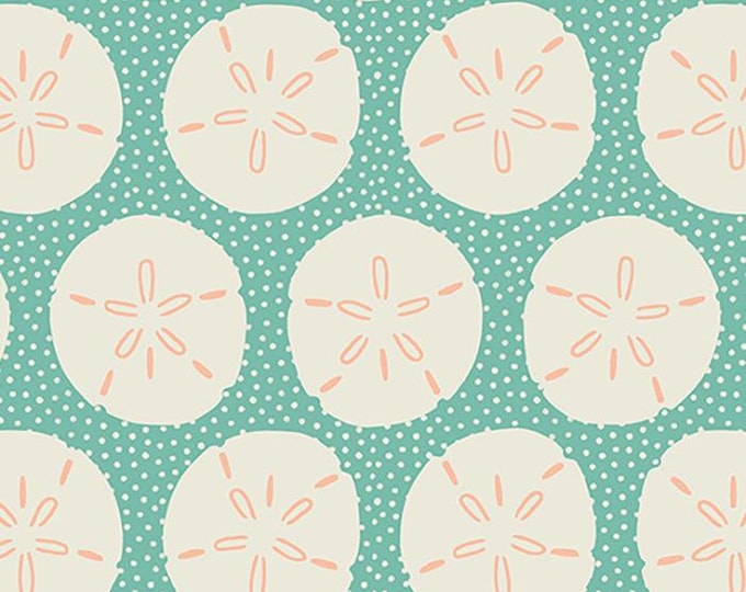 Florida 2 by Ruby Star Society -- Fat Quarter of Sand Dollars in Water (RS2056 13)