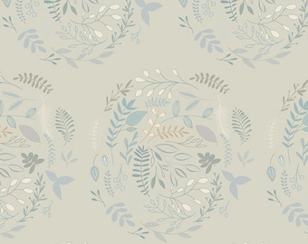 Serenity Fusion by Art Gallery Studio-  Fat Quarter of Wreathed fSerenity