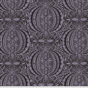Love Always by Anna Maria Horner Fabrics for Free Spirit Fabrics - Fat quarter of Propagate in Midnight