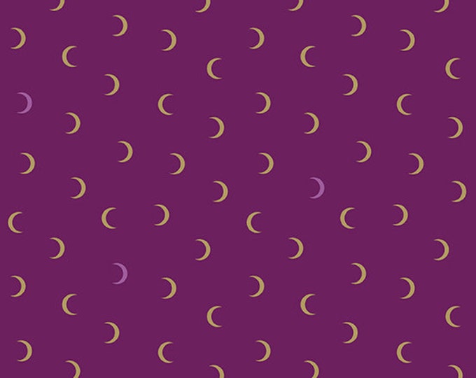 Greatest Hits Volume 1 by Libs Elliot for Andover Fabrics -  Moon Age in Violet - Fat Quarter