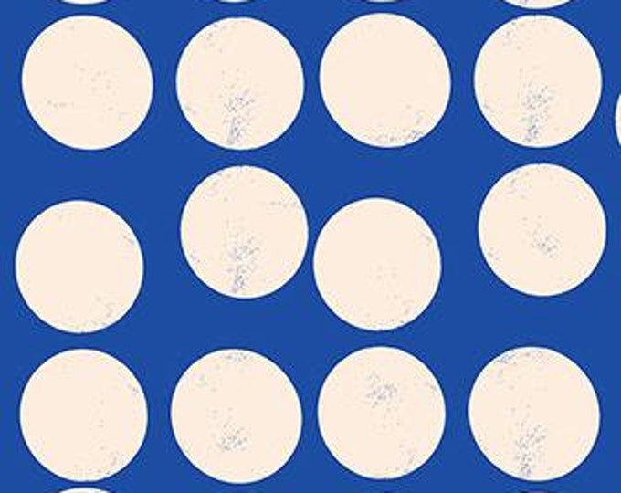 Honey Moon Dot in Blue Ribbon (RS4054 14) by Alexia Marcelle Abegg for Ruby Star Society -- Fat Quarter