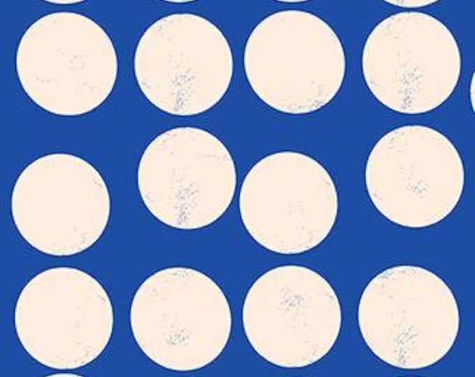 Honey Moon Dot in Blue Ribbon (RS4054 14) by Alexia Marcelle Abegg for Ruby Star Society -- Fat Quarter