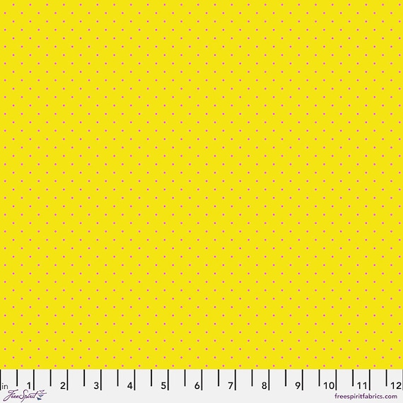True Colours Tiny Dots Flare - Tula Pink - PER QUARTER METRE True Colours Tiny Dots Flare - Tula Pink - PER QUARTER METRE