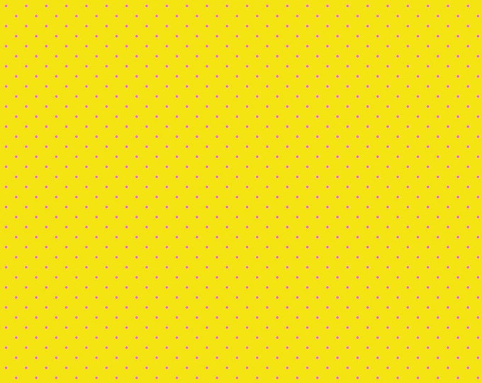 Fat Quarter  - Tula Pink's True Colors Fabric for Free Spirit Fabrics -- Tiny Dots in Flare